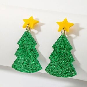 Christmas Tree Earrings 